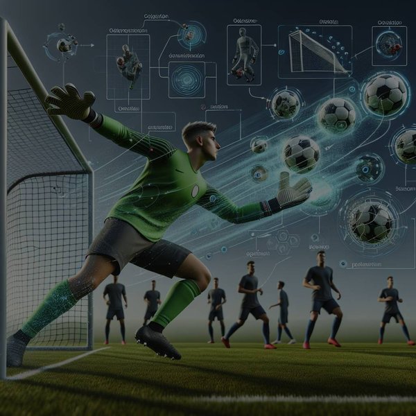 Quels exercices spécifiques améliorent la coordination main-œil pour les gardiens de but au football?