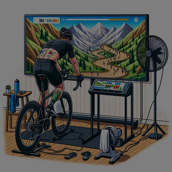 Comment utiliser le vélo d'appartement pour simuler les conditions d'une course cycliste en montagne?